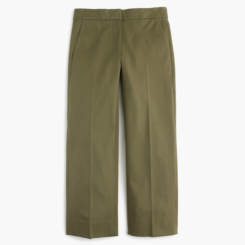 J. Crew Patio Pant in Green size 00 NWT